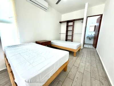 Furnished Studio Apartment with Double-Height Ceilings for Rent | Supermanzana 45 (Kohunlich Ave) — photo 5