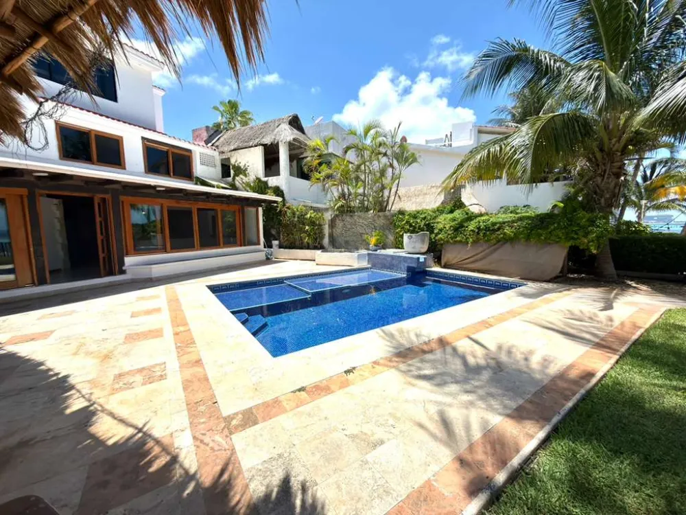 7-Bedroom Oceanfront Estate with Private Pool & Direct Beach Access | Hotel Zone Km 3