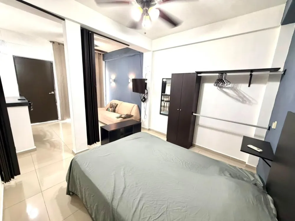 Condo Equipado de 1 Recámara con Servicios Incluidos, Alberca y Rooftop | Frente a Instituto Francés