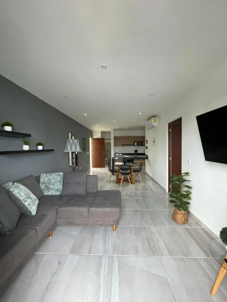 Departamento Amueblado en Renta de 2 Recámaras | Long Island (Av. Huayacán)