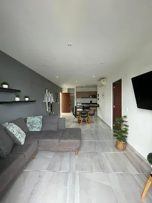 Departamento Amueblado en Renta de 2 Recámaras | Long Island (Av. Huayacán) — foto 1