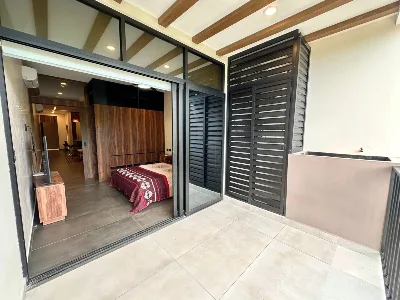 Departamento Amueblado en Renta de 1 Recámara con Rooftop e Infinity Pool | Ummbal (Av. Huayacán / Prolongación La Luna) — foto 9