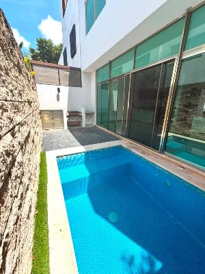 Casa de 3 Recámaras en Renta de 3 Pisos con Alberca Privada | Residencial Arbolada — foto 3