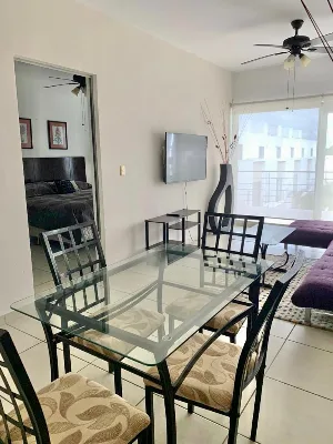 VITA RESIDENZE Departamento Amueblado en Renta con Terraza en Cancún Centro — foto 3