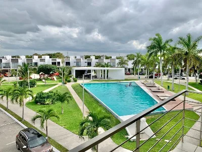 VITA RESIDENZE Departamento Amueblado en Renta con Terraza en Cancún Centro — foto 9