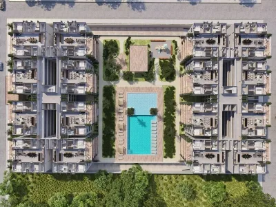 Departamento  AREKA TOWERS a Estrenar de 3 Recámaras con Roof Pool  — foto 2