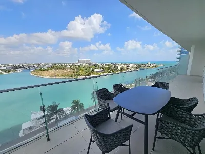 Departamento en Venta en SLS Marina Puerto Cancún | Frente al Mar 3 Recámaras — foto 11