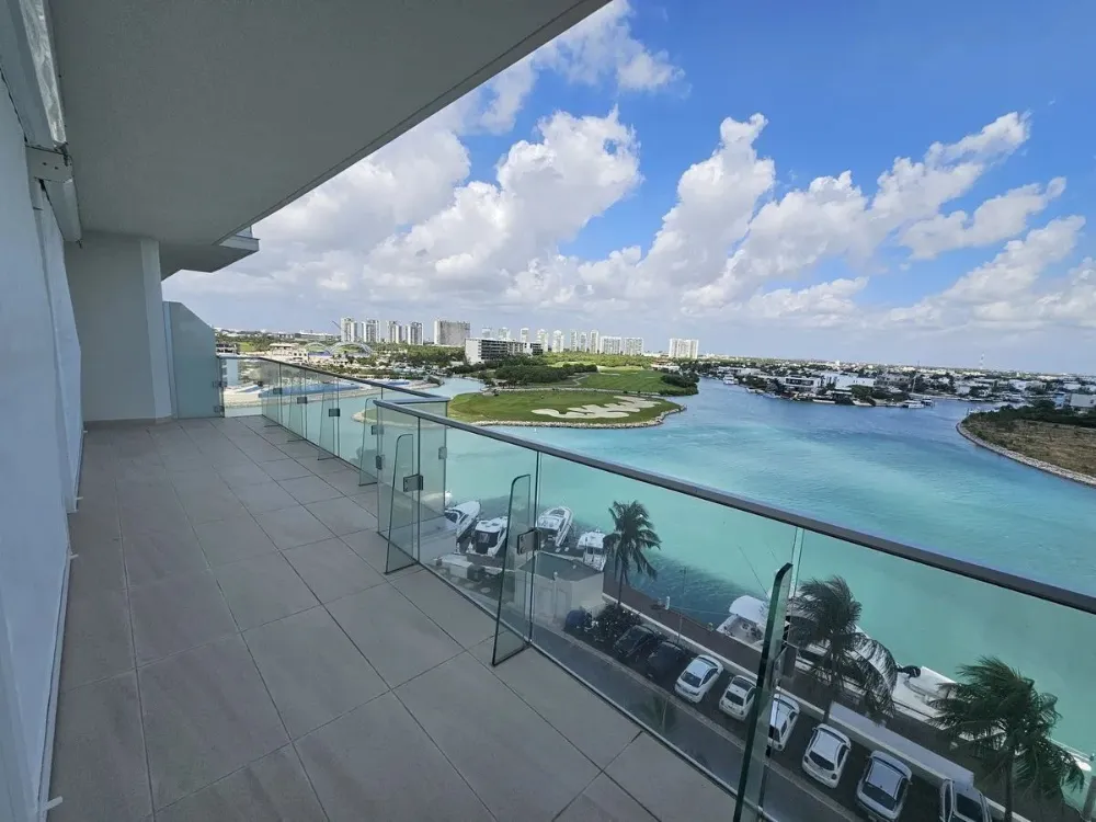 Departamento en Venta en SLS Marina Puerto Cancún | Frente al Mar 3 Recámaras