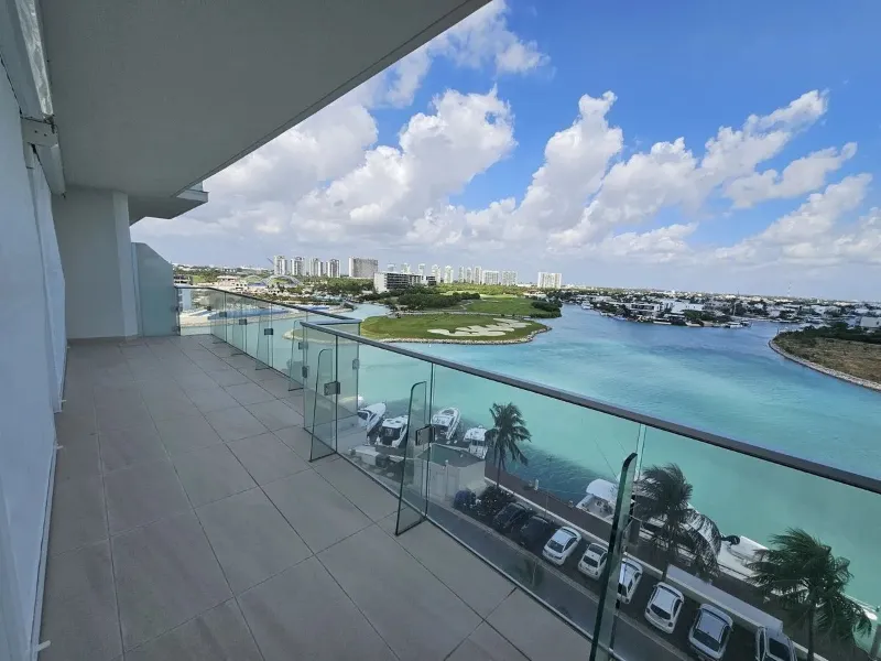 Departamento en Venta en SLS Marina Puerto Cancún | Frente al Mar 3 Recámaras