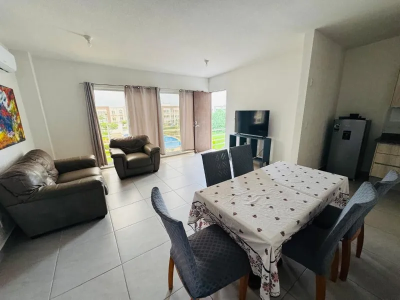 Departamento Amueblado de 3 Recámaras en Renta en Residencial Izamal