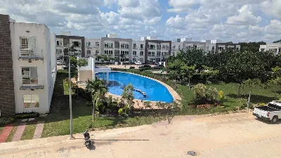 Departamento Amueblado de 3 Recámaras en Renta en Residencial Izamal — foto 9