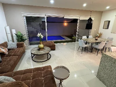 Hermosa Casa de 4 Recámaras Totalmente Amueblada en Venta | Aqua Residencial — foto 3