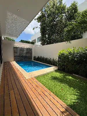 Casa Amueblada en Renta de 3 Recámaras con Alberca | Residencial Aqua — foto 9
