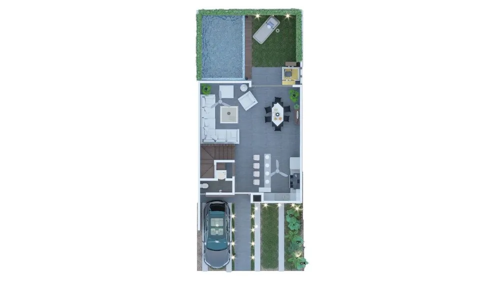 Casa en Venta con Estudio y Terraza en Residencial Arbolada