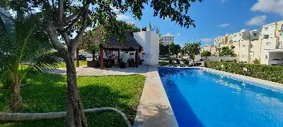 Casa Amueblado de 2 Recámaras con Alberca en Residencial Mallorca — foto 8