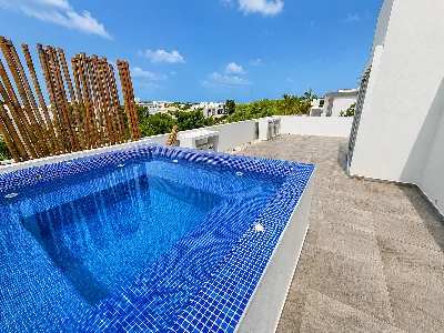 Espectacular Casa en Esquina con Alberca y Roof en Residencial Aqua — foto 30