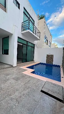 Moderna Casa en Renta con Alberca Privada en Residencial Aqua — foto 7