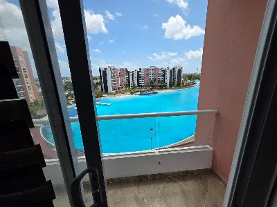 Departamento Amueblado de 3 Recámaras con Vista a la Laguna en Dream Lagoons — foto 3